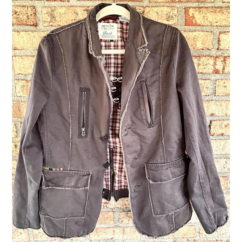 Vintage Triple Five Soul Jacket Size Small. Unique In Great Condition.